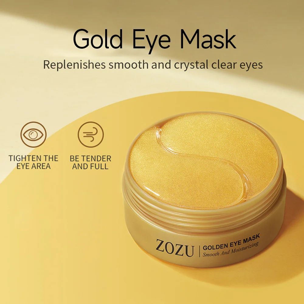 HydraGold™ Eye Mask – Patchs Yeux Anti-Poches, Anti-Cernes & Hydratation Longue Durée