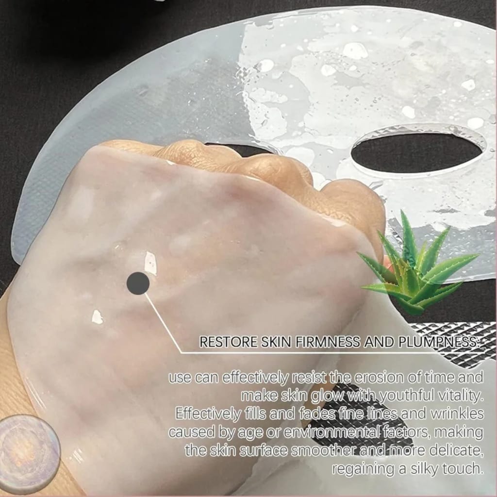 BioCollagen™ Masque Visage – Hydratation Intense, Pores Resserrés & Éclat de la Peau