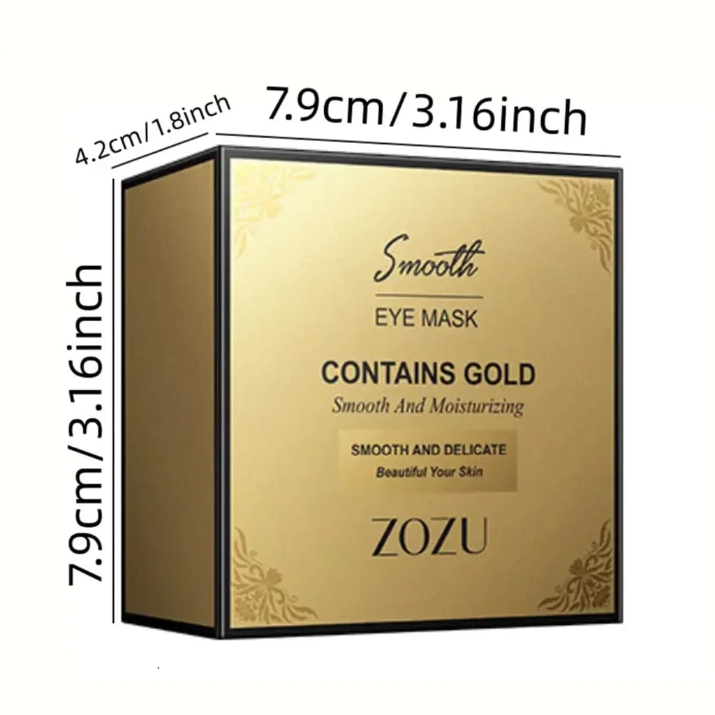 HydraGold™ Eye Mask – Patchs Yeux Anti-Poches, Anti-Cernes & Hydratation Longue Durée