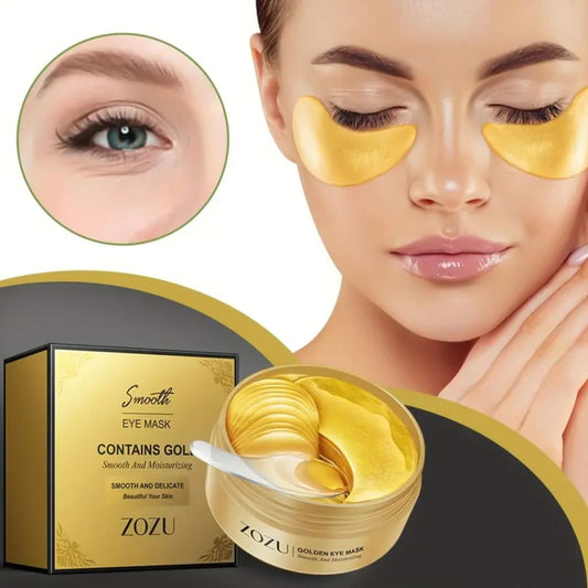 HydraGold™ Eye Mask – Patchs Yeux Anti-Poches, Anti-Cernes & Hydratation Longue Durée